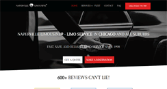 Desktop Screenshot of napervillelimousine.com